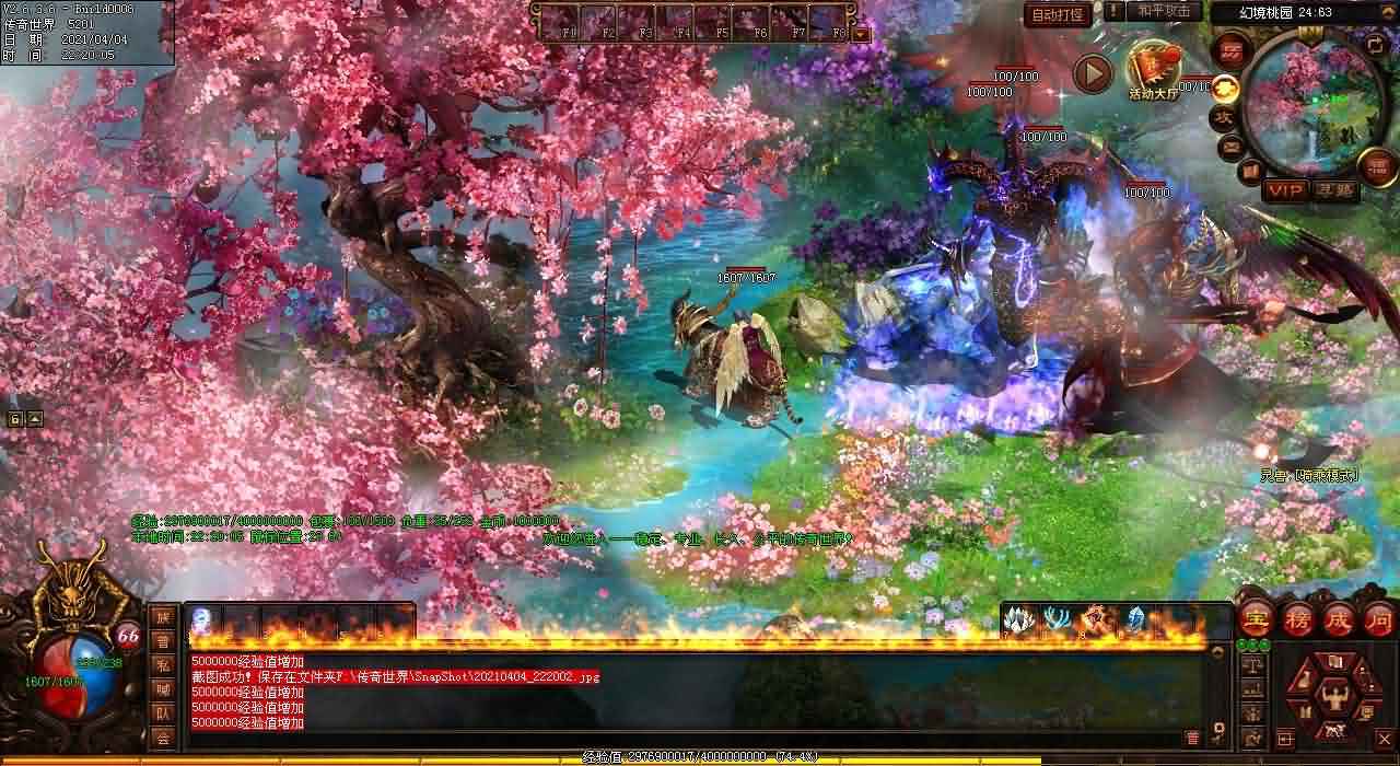 新开传奇世界中变